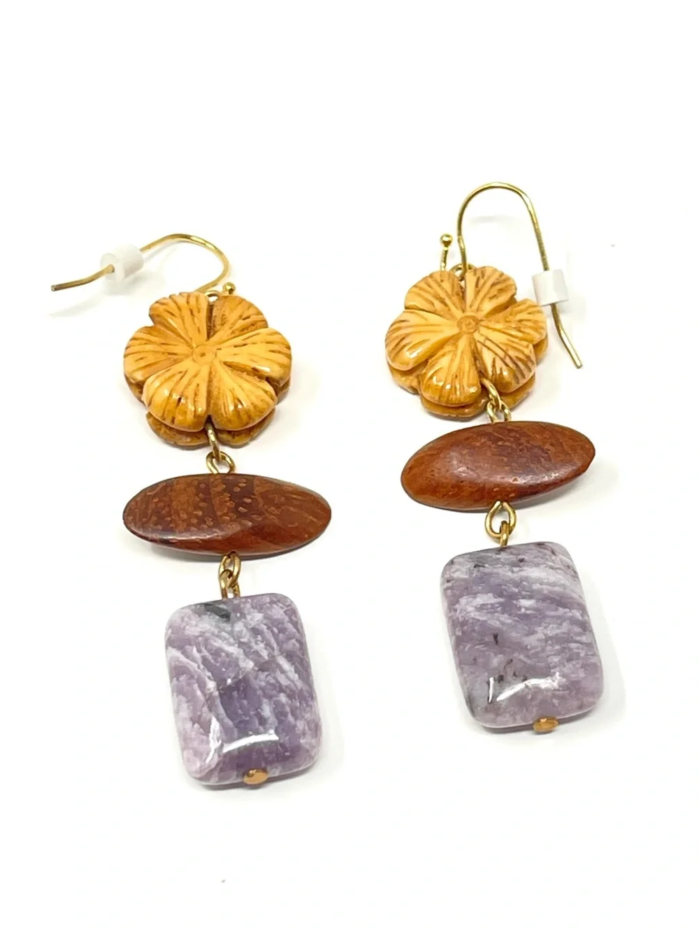 New Anthropologie Stone Drop Earrings